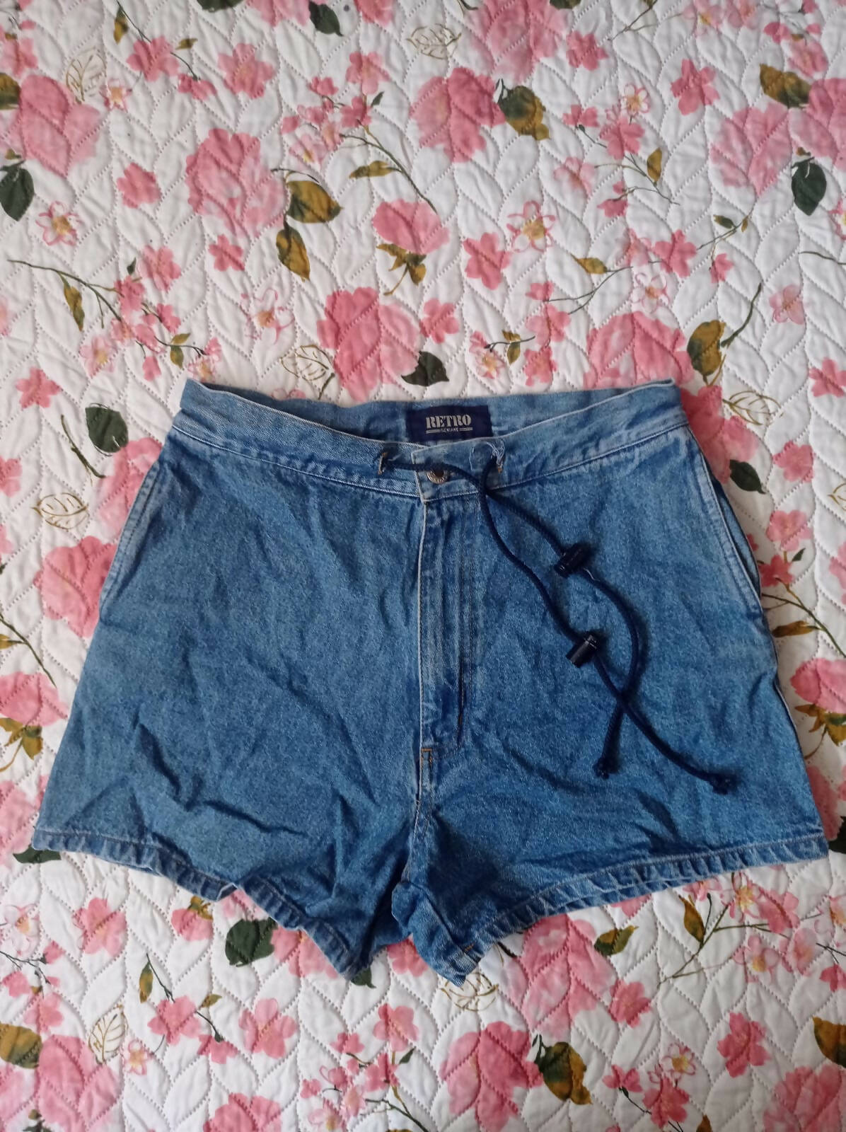 Shorts de mezclilla online tiro alto