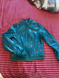 Chaqueta Pu Celeste