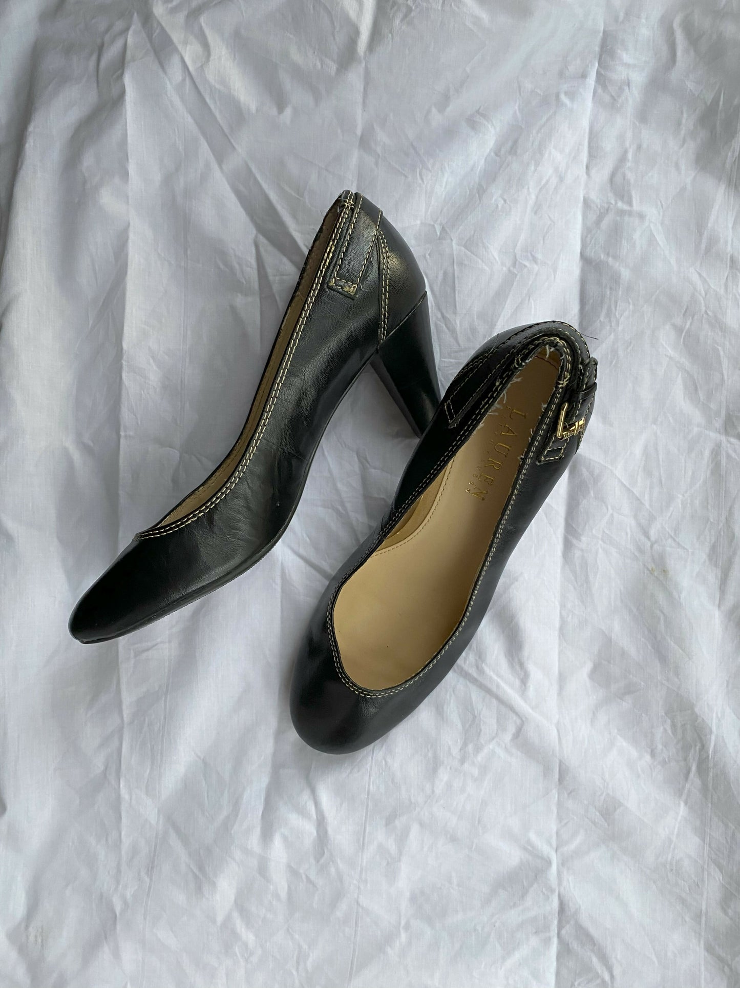 Lauren Ralph Lauren Salma Black Heels