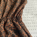 vestido animal print