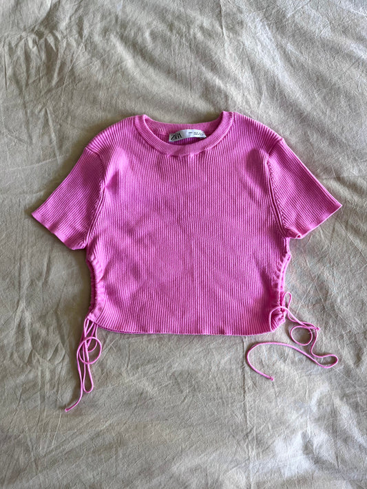 Zara Pink Top