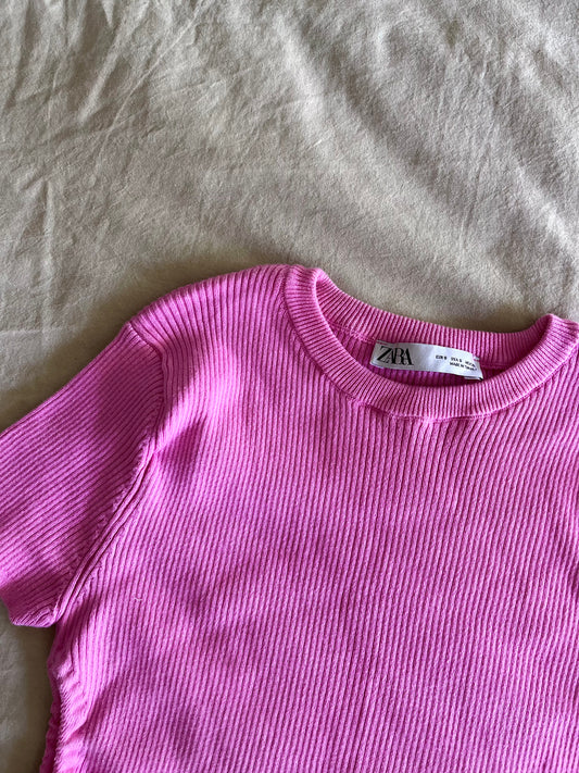 Zara Pink Top