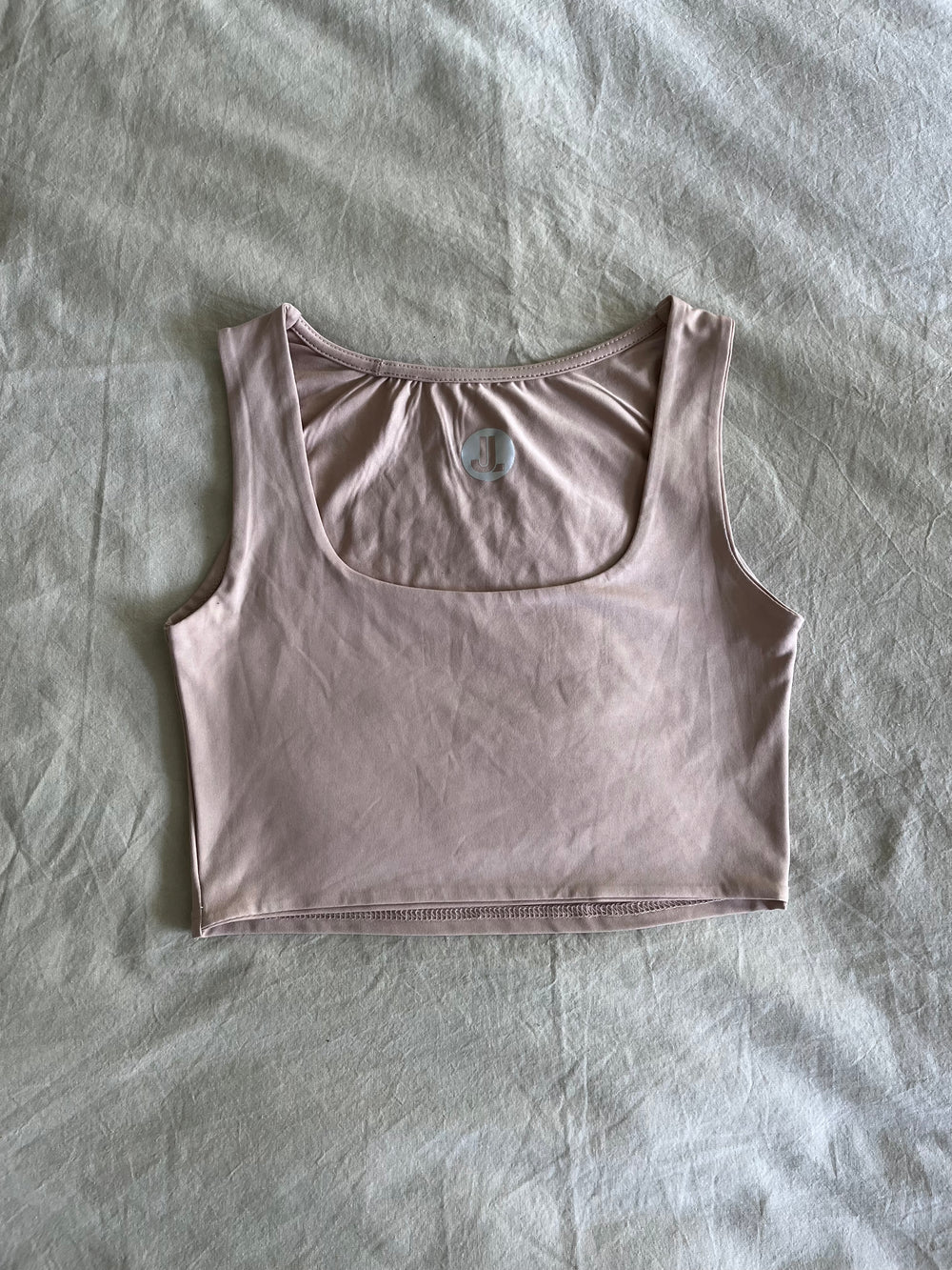 Beige Basic Top