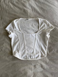 White Efesis Top