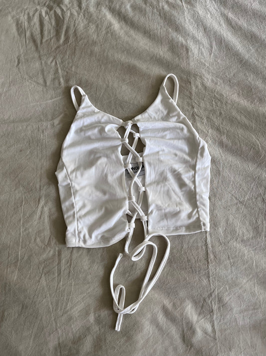 White Bonomia Top