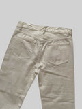 Marc by Marc Jacobs Annie Boyfriend Crop White Jeans