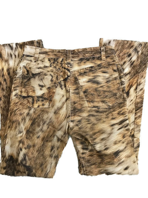 Jeans animal print Roberto Cavalli