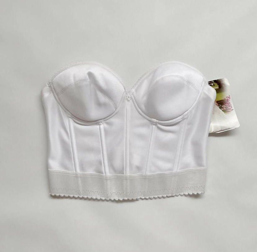 bustier blanco