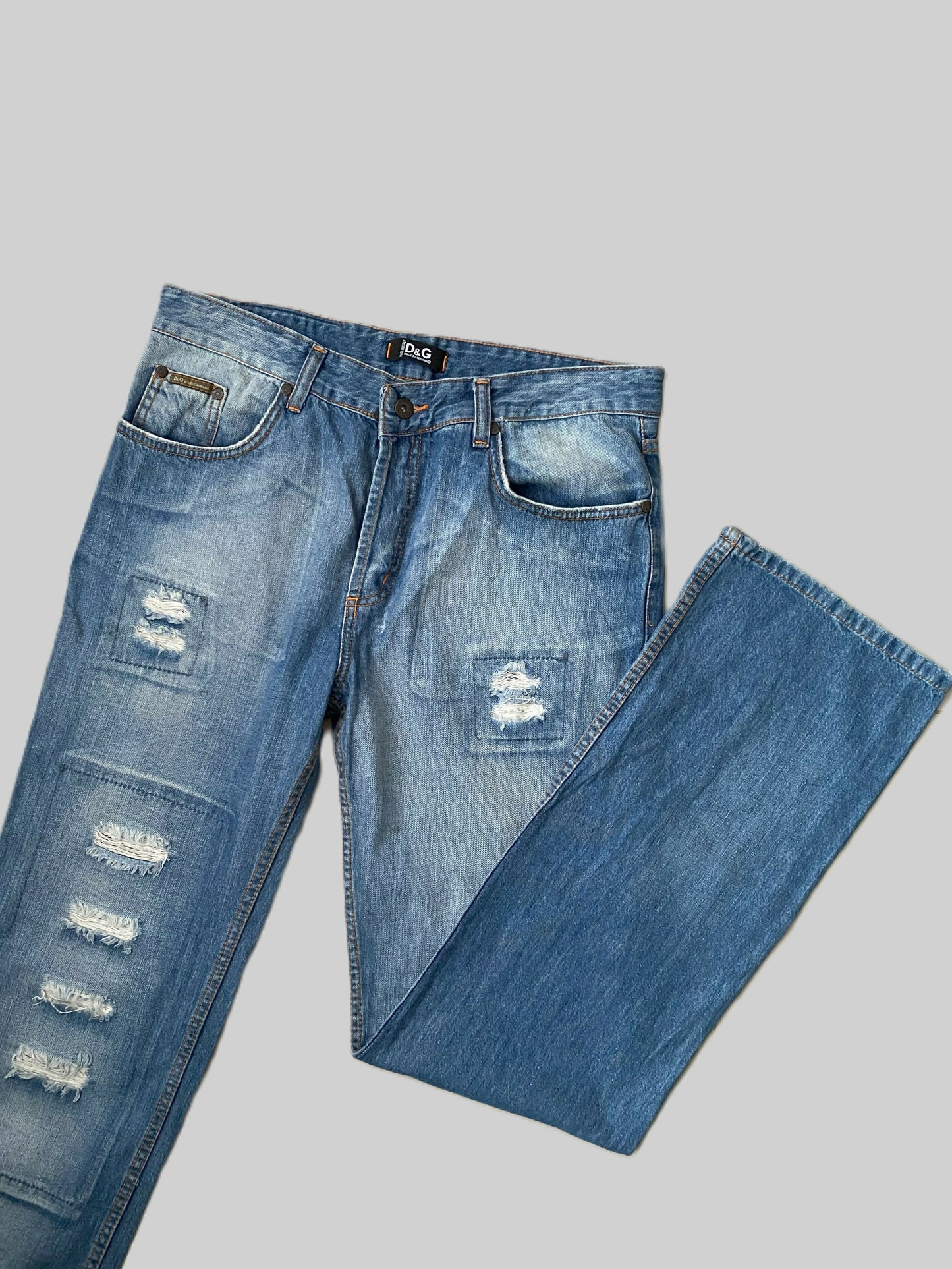 Dolce & Gabbana Denim Straight Jeans