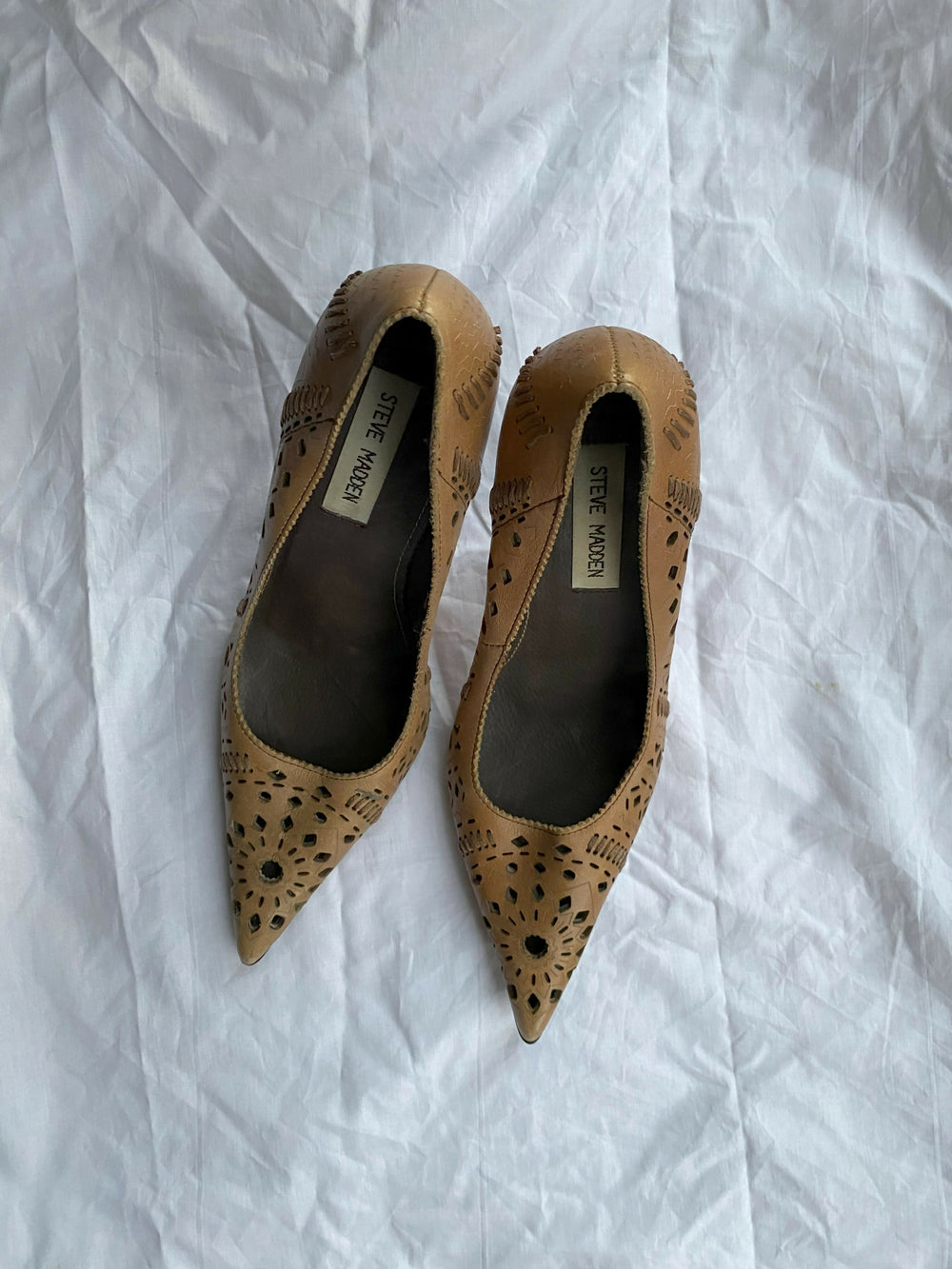 Steve Madden Matador Cognac Pumps