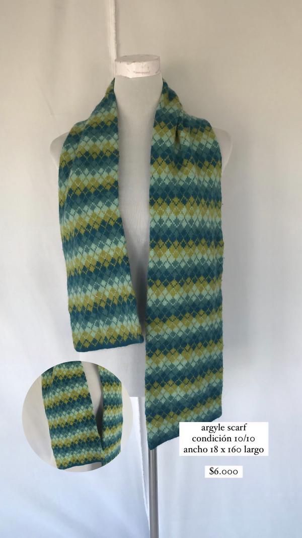 argyle scarf