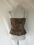 animal print top