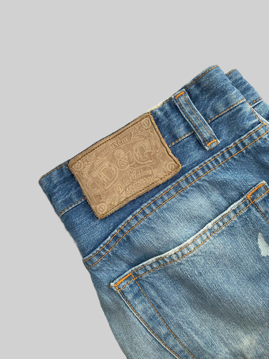 Dolce & Gabbana Denim Straight Jeans