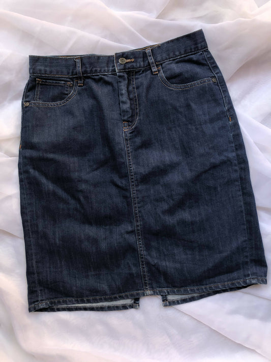 Falda jeans midi 38 OLD NAVY