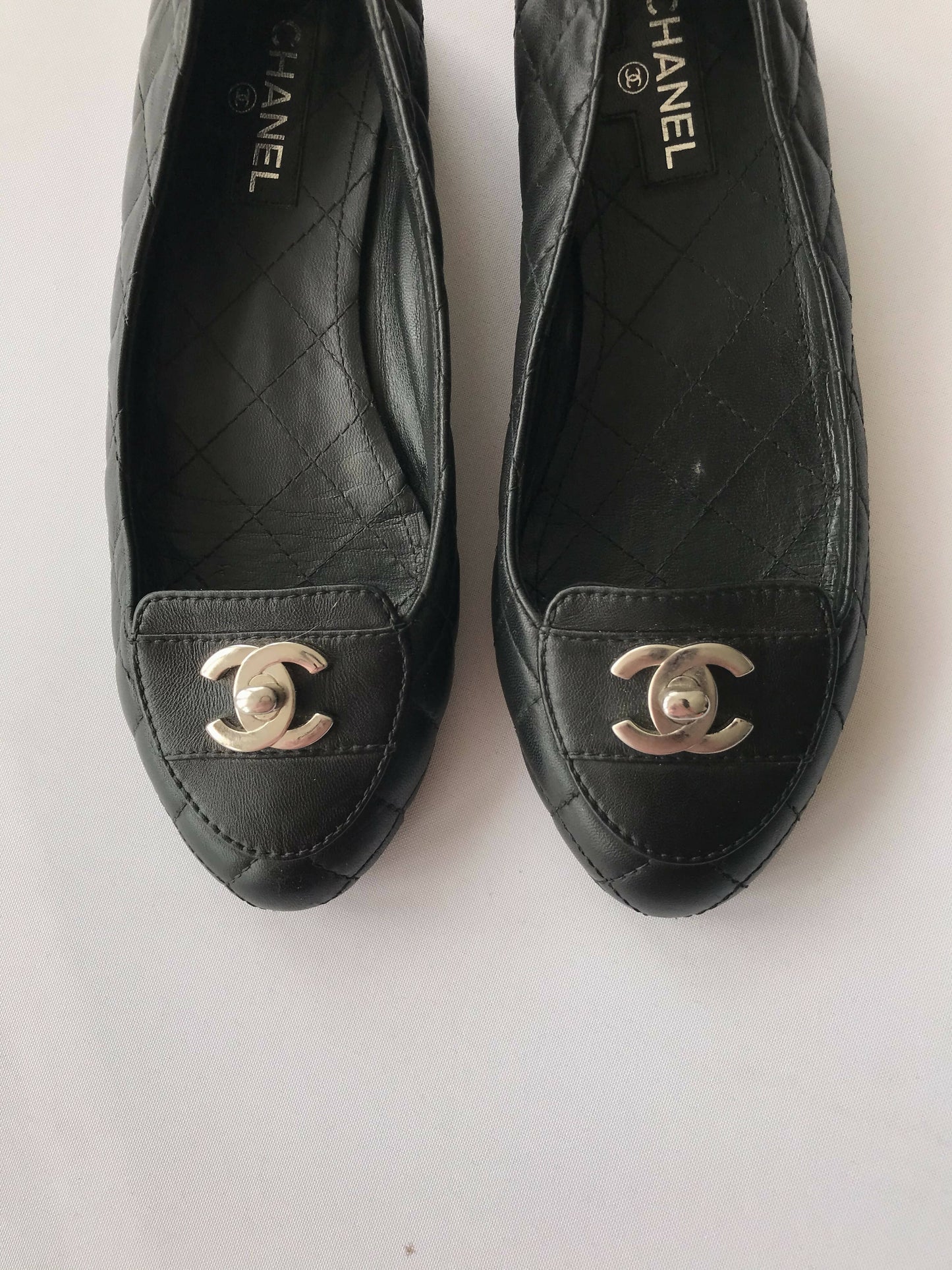 vintage Chanel loafers