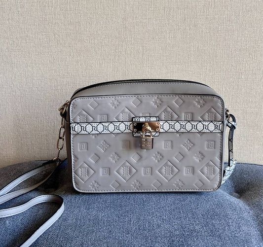 Cartera River Island Gris