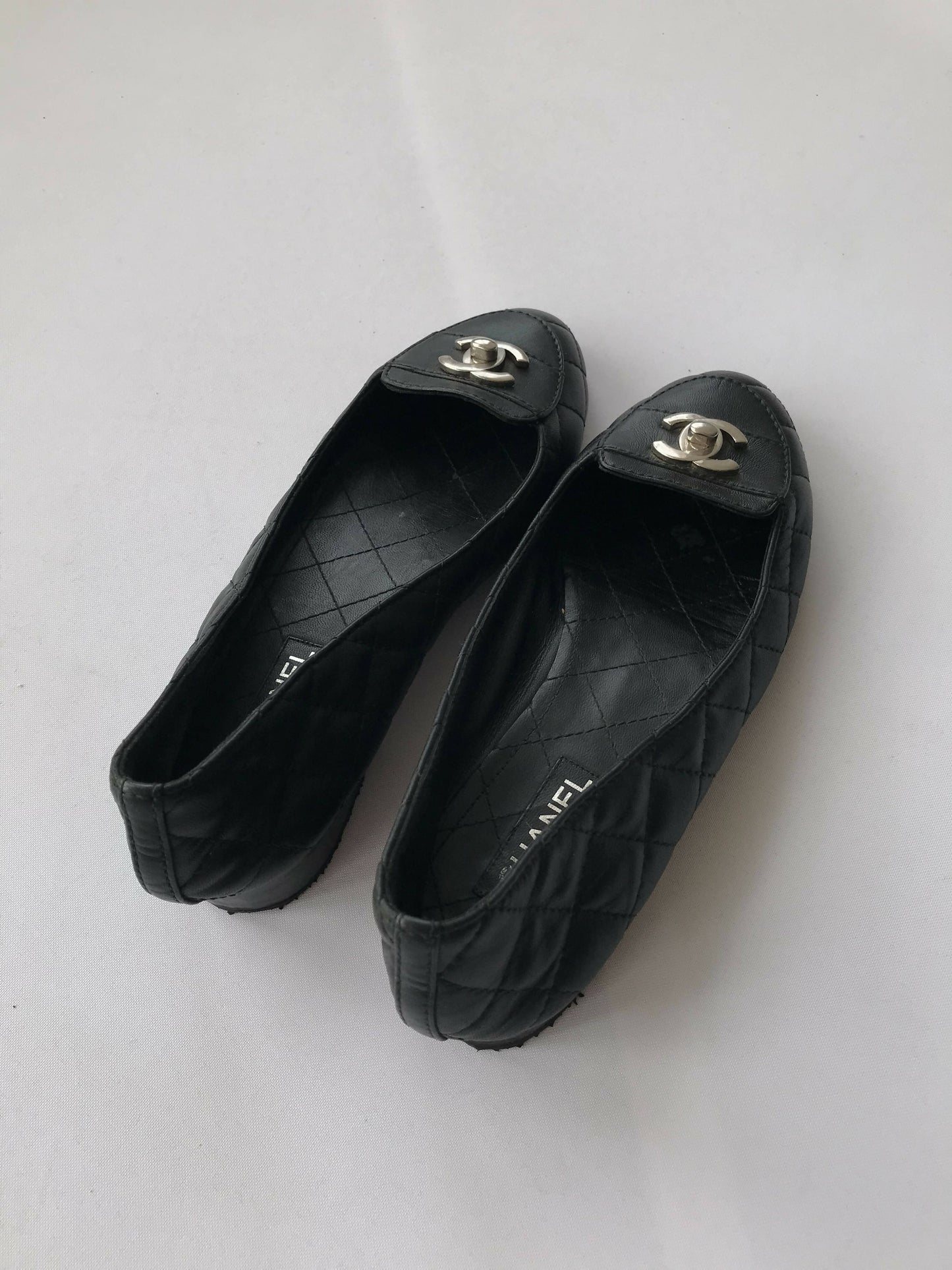 vintage Chanel loafers