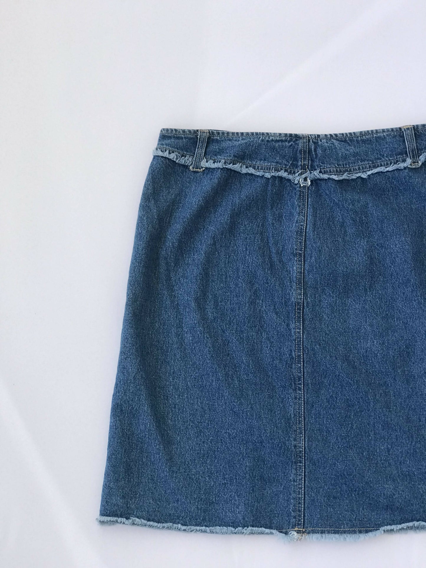 90's midi denim skirt