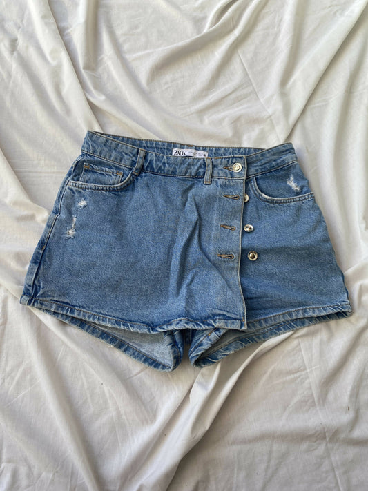 Falda short Zara