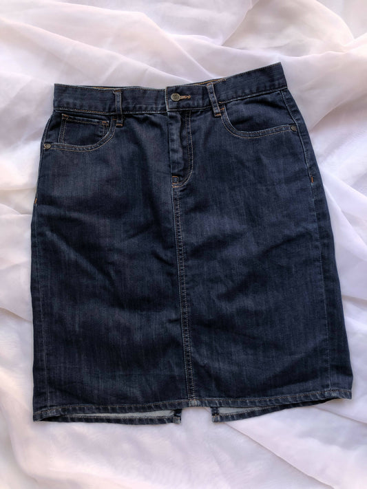 Falda jeans midi 38 OLD NAVY